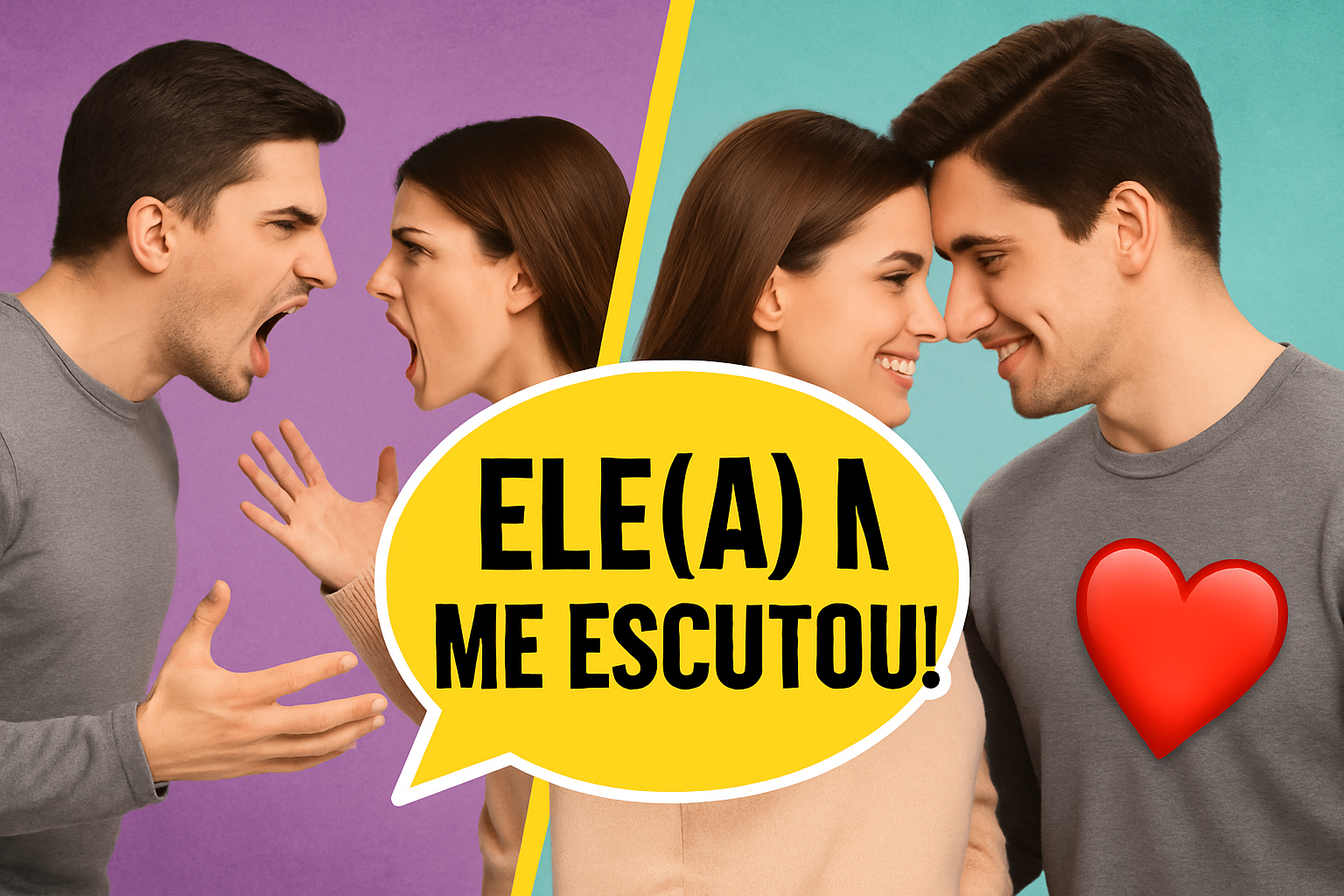 Brigas constantes? Esse curso salvou minha relação!